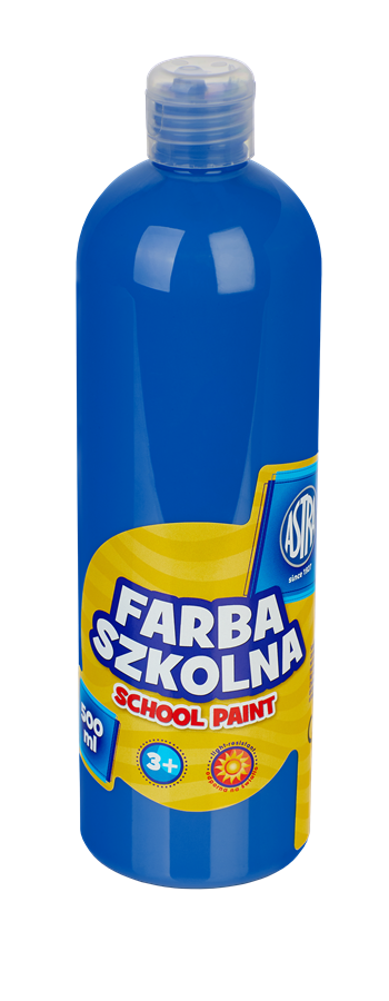 Farba Szkolna Astra 0,5L Ciemno Niebieska