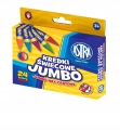 Kredki Świecowe Szkolne Astra JUMBO 24 Kolory