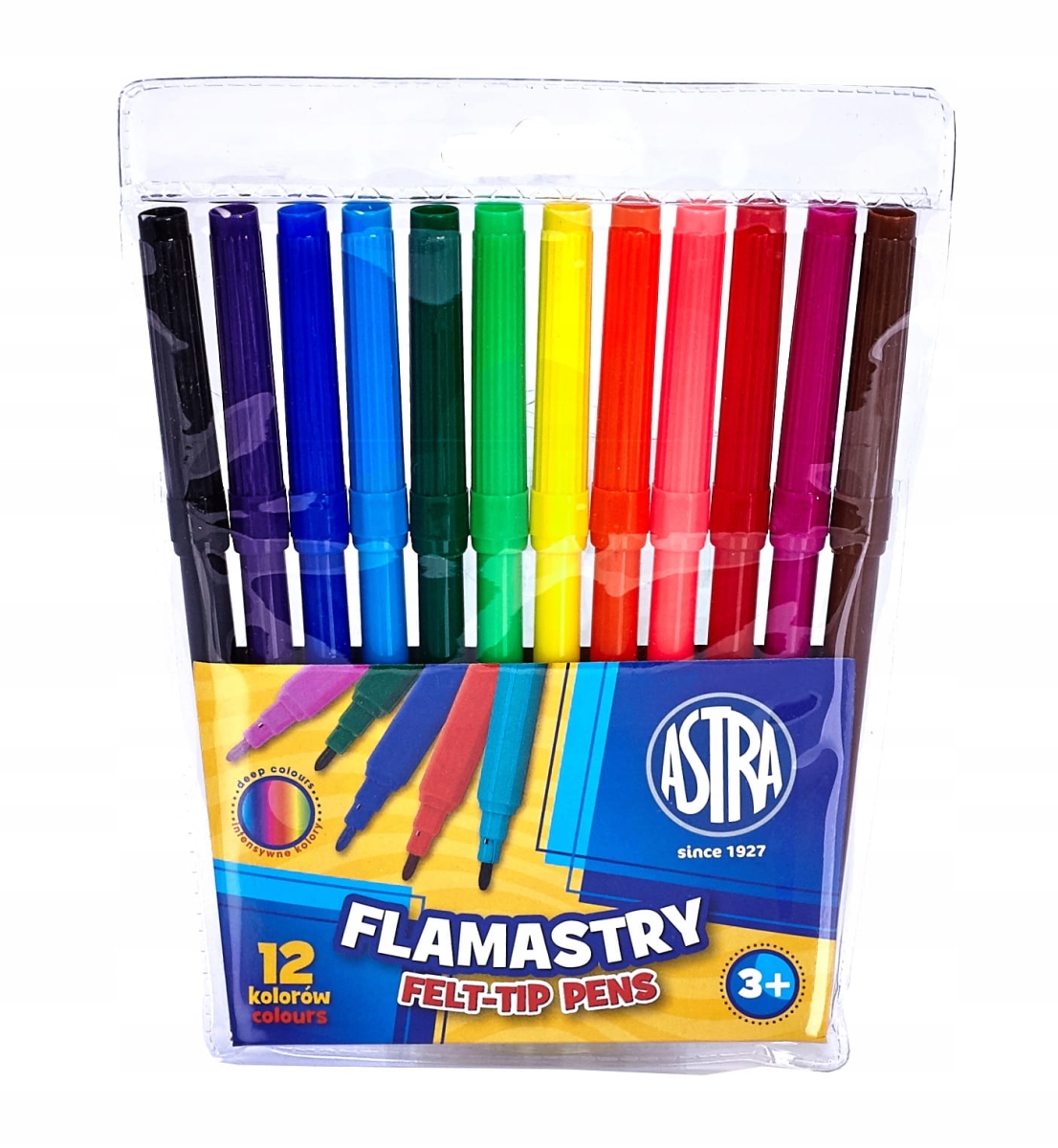 Flamastry Astra 12 Kolorów