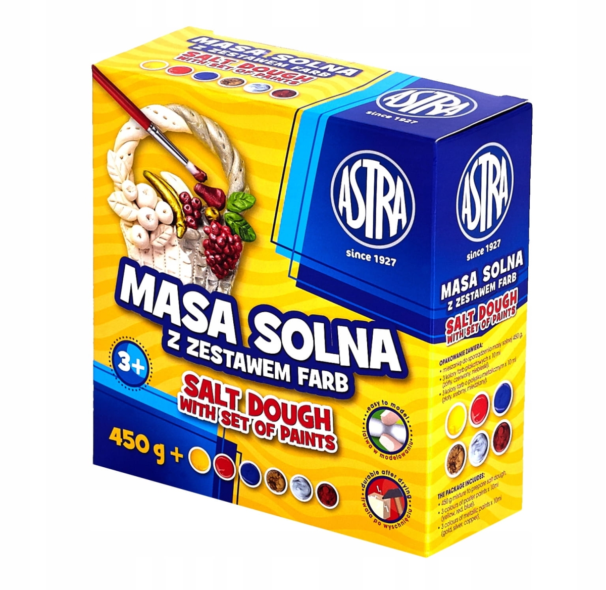 Masa Solna Astra 0,45kg Z Zestawem Farb