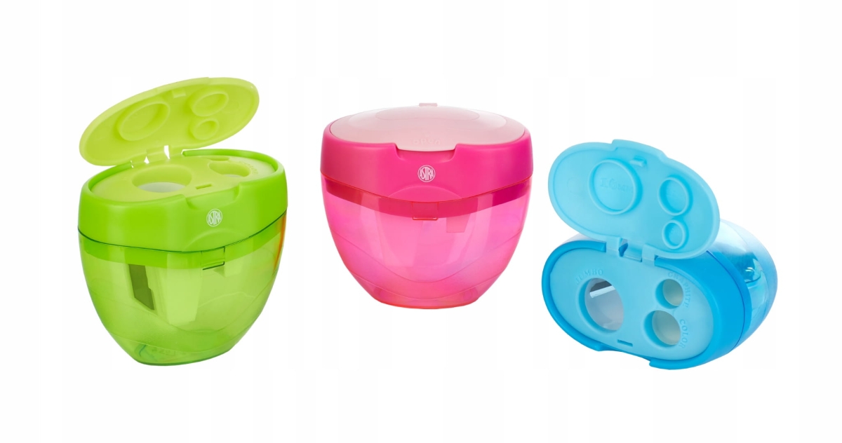 Temperówka Astra Jumbo 3 Otwory Z Pojemnikiem