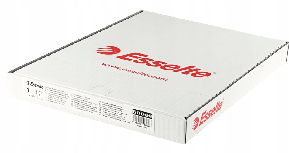 Koszulka Krystaliczna A4 Esselte W Pudełku 100 sztuk 55 mic