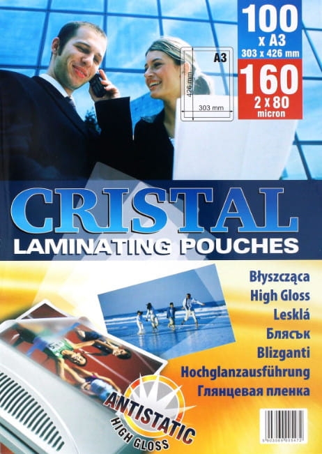 Folia Laminacyjna A3 80Mic 100 sztuk Argo
