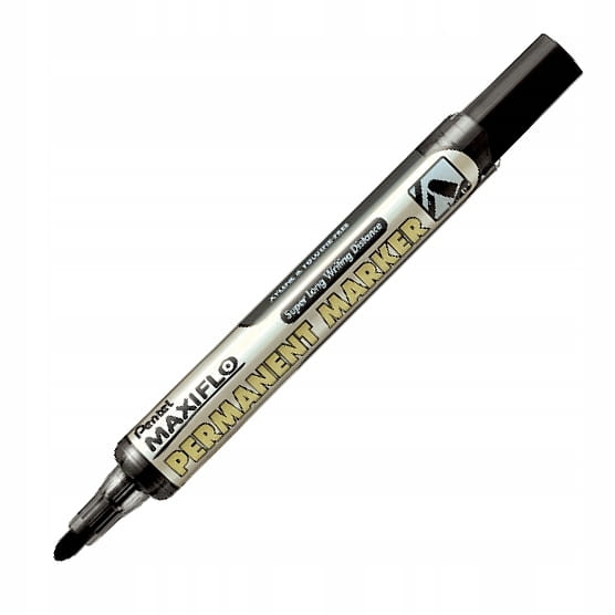 Marker Permanent Pentel Pen Czarny Z Tłoczkiem NLF50