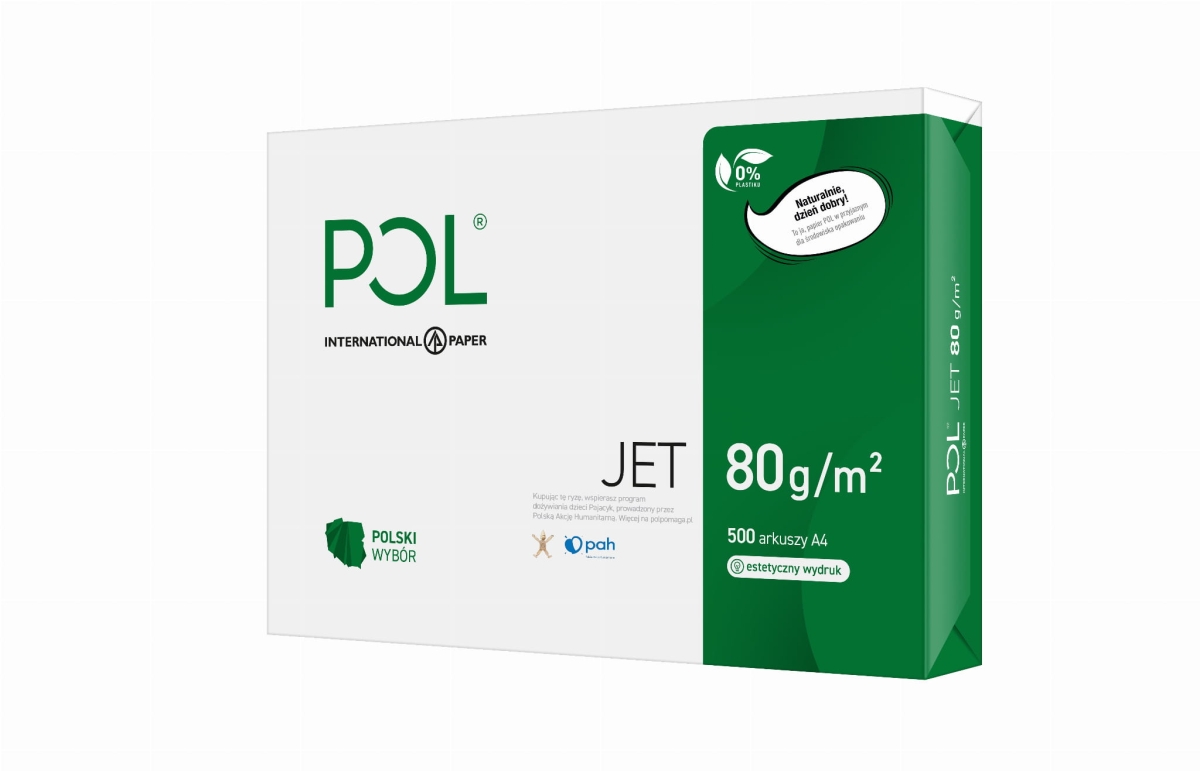 Papier Ksero A4 Poljet 80g 500 arkuszy