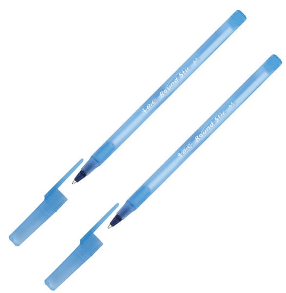 Długopis Biurowy Bic Round Stick Niebieski 2 sztuki