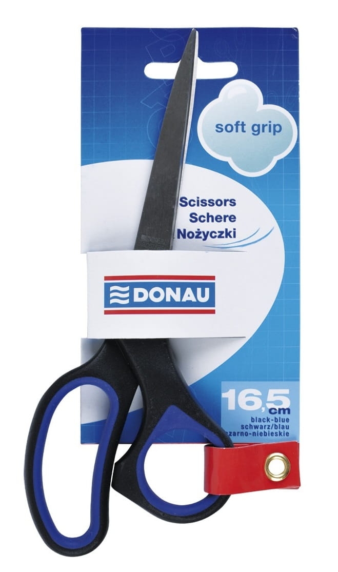 Nożyczki Biurowe Donau Soft Grip 16,5cm