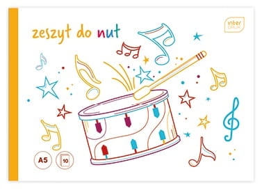 Zeszyt Do Nut A5/16 Interdruk ZENA5L