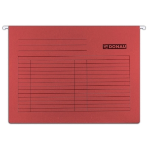 Teczka Zawieszkowa A4 Donau Czerwona