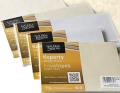Koperta Ozdobna DL Wiatr Biały 120g 10 szuk