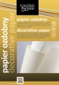 Papier Ozdobny Atlanta 20 sztuk 230g Galeria Papieru Biały