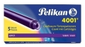 Naboje Pelikan Do Piór Długie 5 sztuk Fioletowe
