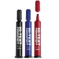 Marker Permanent Ścięty Niebieski Hi-Text-830Pc