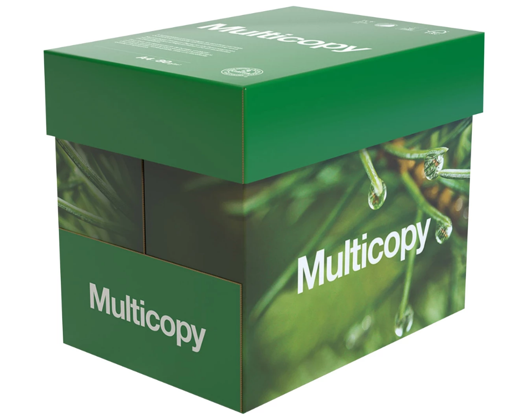 Papier Ksero A4 Multicopy Zero 80g KARTON /5 ryz/