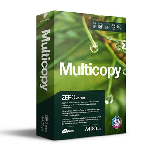 Papier Ksero A4 Multicopy Zero 80g 500 arkuszy