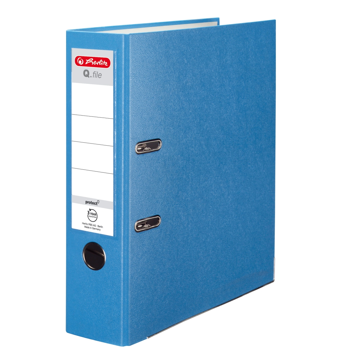 Segregator Herlitz A4 80mm Niebieski Aqua