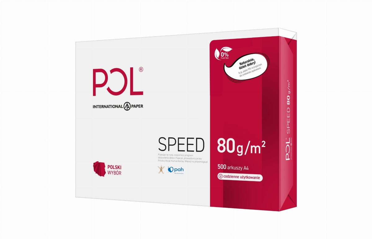 Papier Ksero A4 Polspeed 80g 500 arkusz
