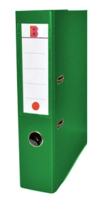 Segregator Biurowy A4 75mm Szeroki Zielony Okuty