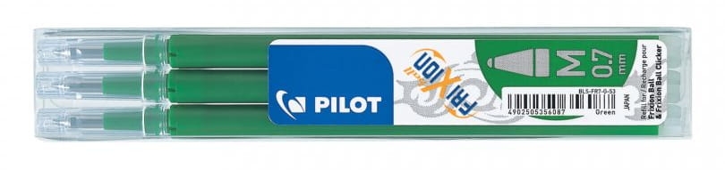 Wkład Do Długopisu Pilot /Fr7/ Frixion Zielony BLS-FR7-G-S3