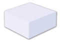 Kostka Klejona Biała Interdruk 85x85x35mm 