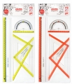 Zestaw Geometryczny Herlitz 4-Części My Pen Limonka