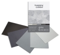 Blok A4 Deco Grey 20 Arkuszy 5 Kolorów Happy Color 170g/m2