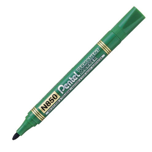 Marker Permanent Pentel Okrągły Zielony N850-D