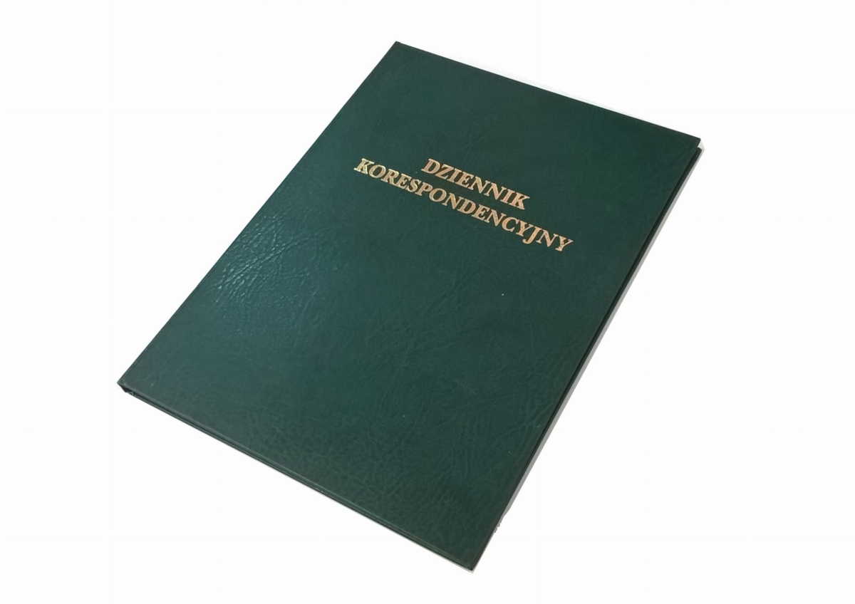 Dziennik Korespondencyjny A4 96 Zielony Człuchów