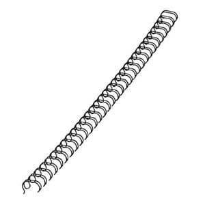 Grzbiety Drutowe Do Bindowania 8mm 100 sztuk 41-55kartek