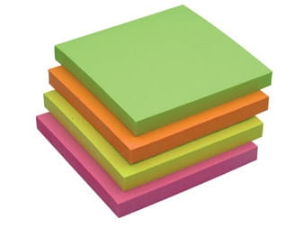 Notes Samoprzylepny Q - Connect 76x76mm 6 Kolorów
