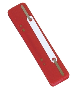 Wąsy Do Skoroszytu 25 sztuk Czerwony