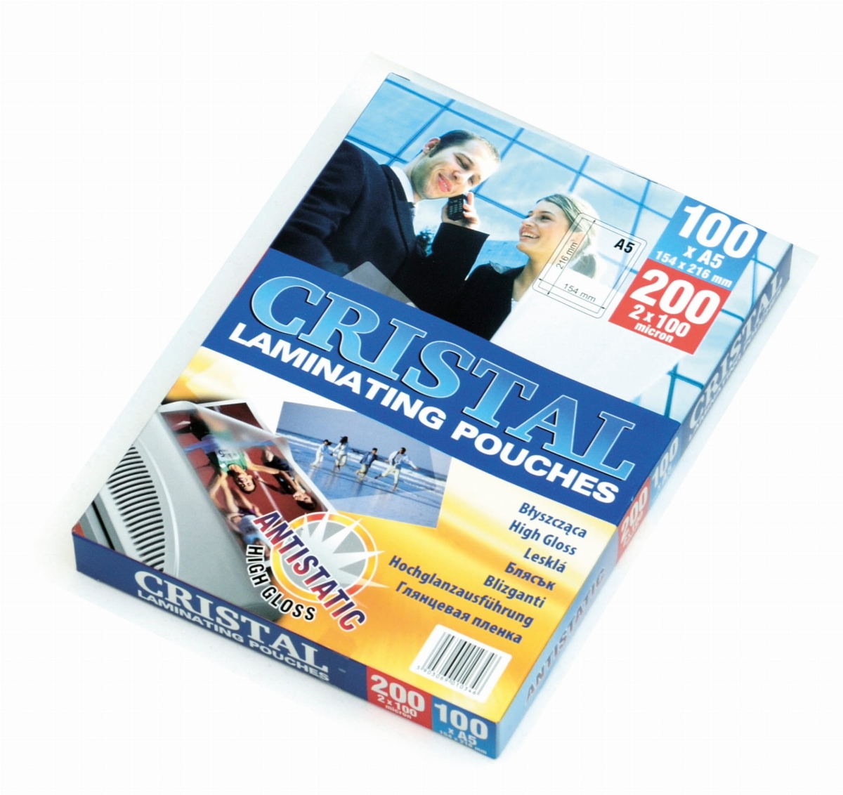 Folia Laminacyjna A5/80u Błyszcząca