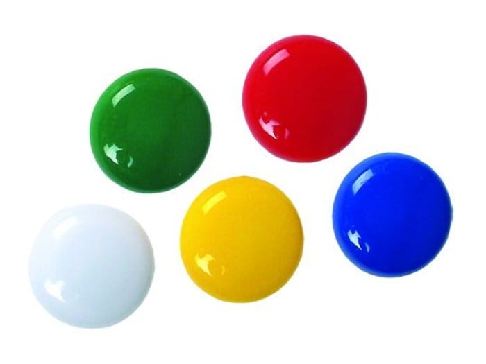 Magnesy Grand Cm-30 6 sztuk  Kolorowe