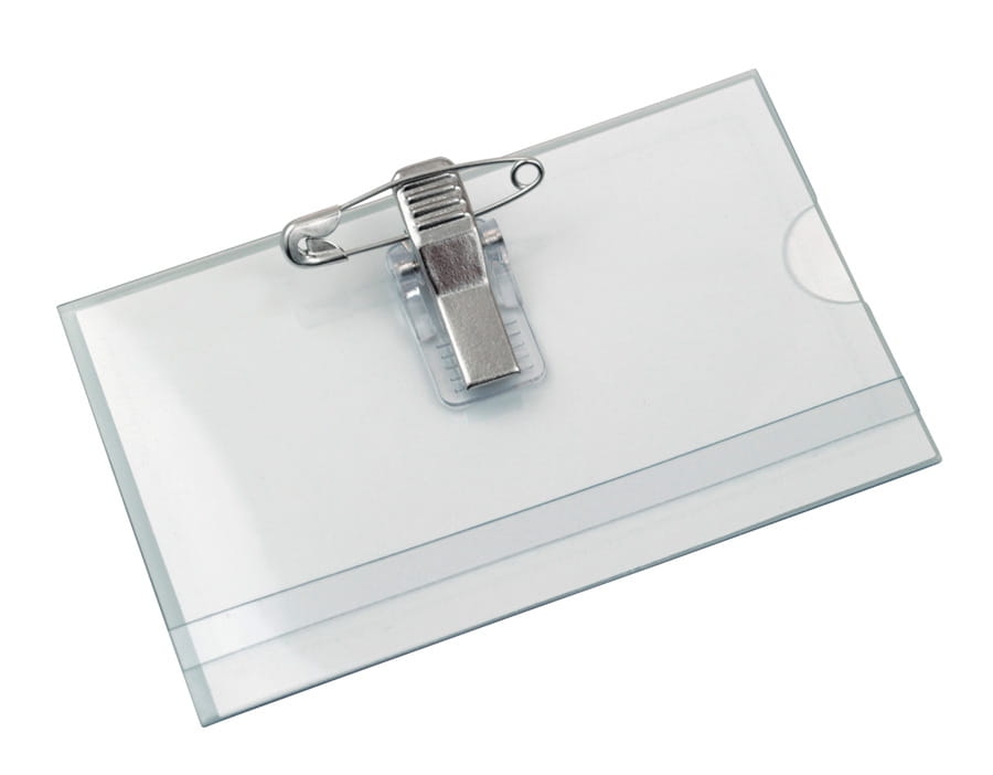 Identyfikator Z Klipsem CT-123 50 sztuk