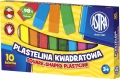 Plastelina Astra 10 Kolorów Kwadrat AS303115006