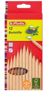 Kredki Ołówkowe Herlitz Natura 12 Kolorów