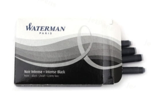 Nabój Atramentowy Waterman Długie 8 sztuk Czarny