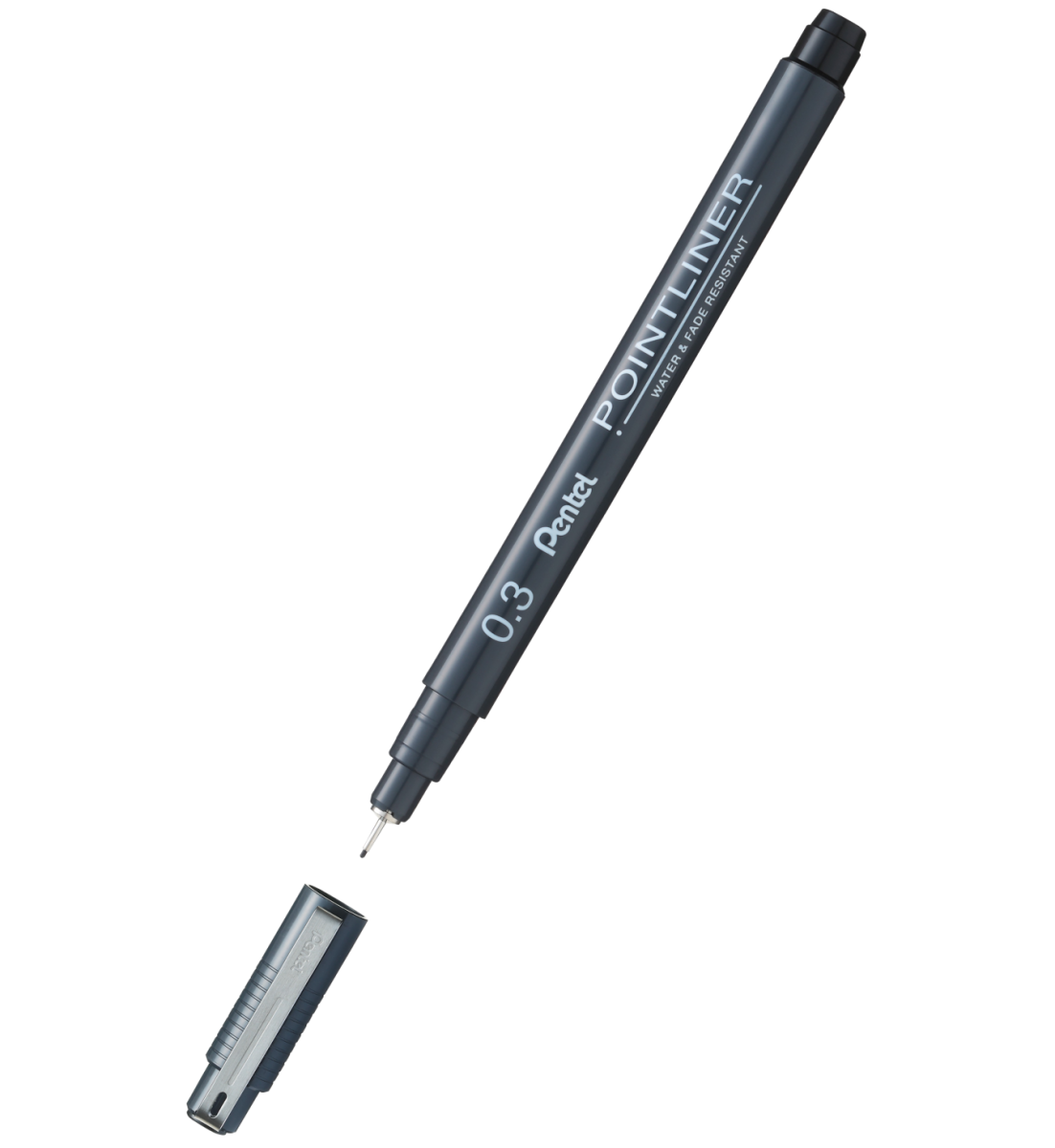Cienkopis Kreślarski Pentel 0,3 Polintliner Czarny S20P-3A