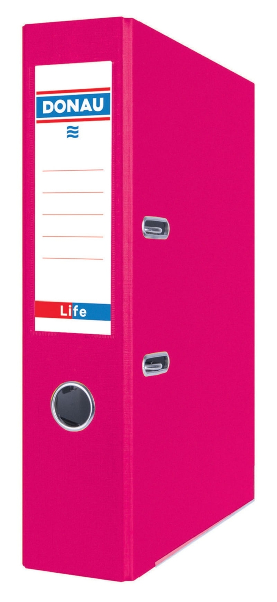 Segregator Donau Life A4 75mm Neon Różowy