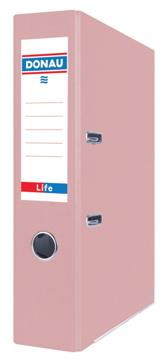 Segregator Donau Life A4 75mm Pastel Różowy 