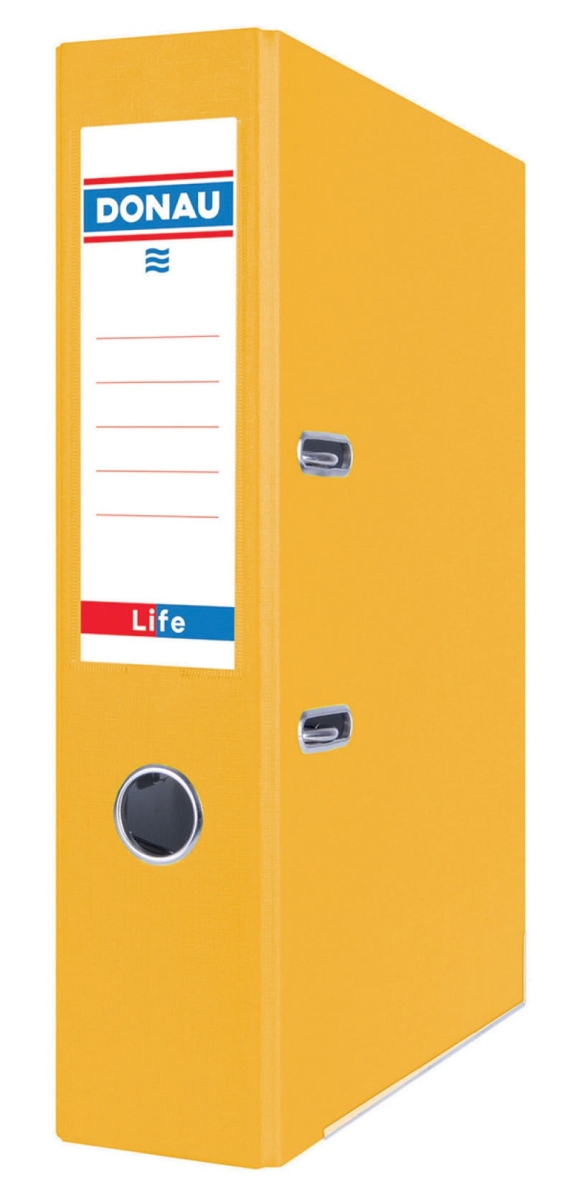 Segregator Donau Life A4 75mm Neon Żółty