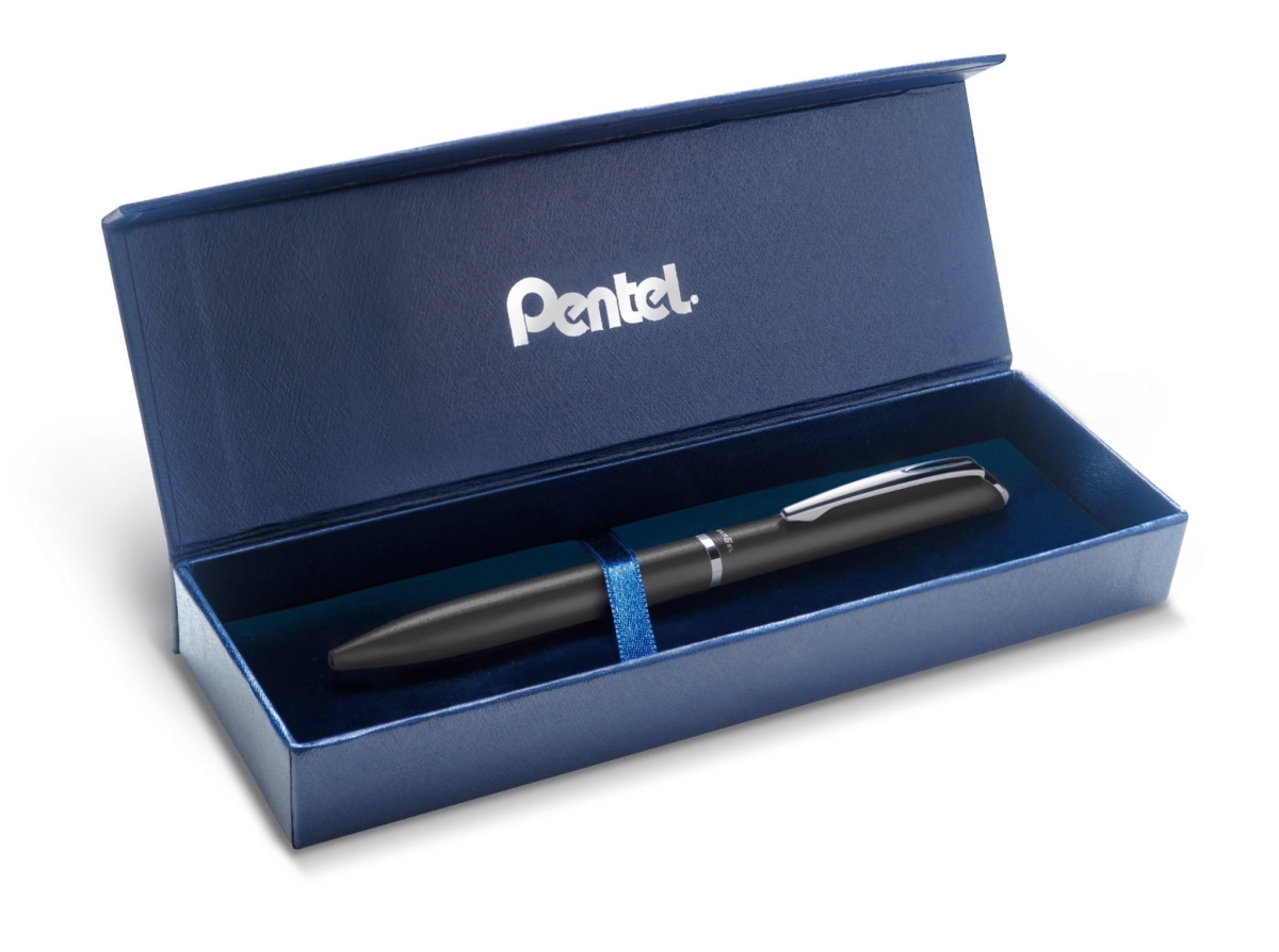 Pióro Kulkowe Pentel Energel Sterling 07 mm Obudowa Czarna BL2007-AC