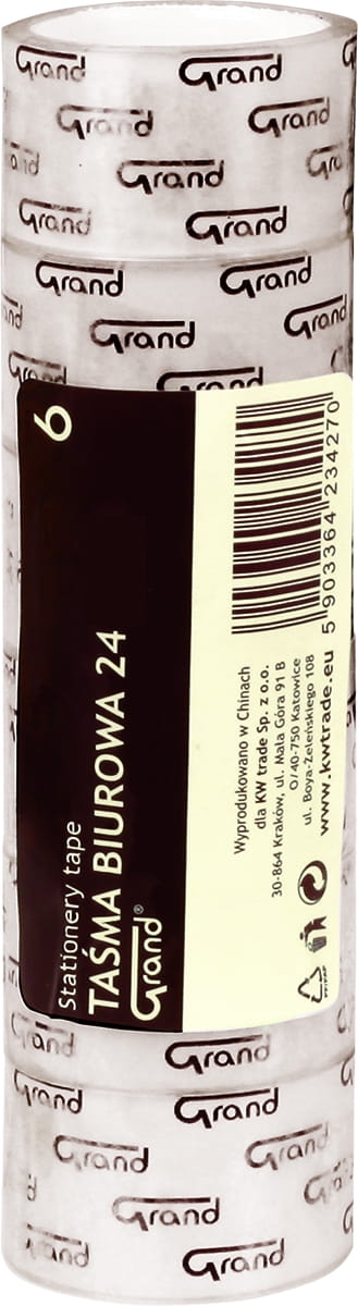 Taśma Klejąca 24mm/20m /6szt/