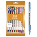 Długopis Żelowy BIC Gel-ocity Stic 0.5mm AST Pouch 8 sztuk