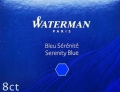 Nabój Atramentowy Waterman Długie 8 sztuk Niebieski