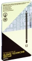 Zestaw Ołówków Technicznych Grand /12szt/ Metal Pudełko 160-1619