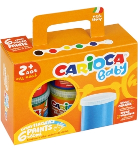 Farby Carioca Tempery Do Malowania Palcami 80ml