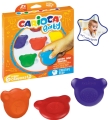 Kredki Carioca Misiaki BABY dla dzieci 1+, 6 kolorów
