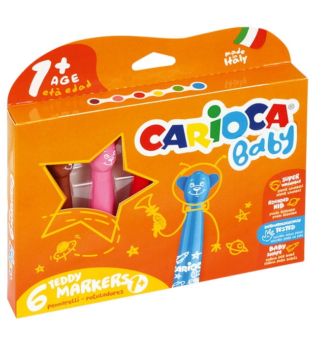 Pisaki Carioca Misiaki 6 kolorów
