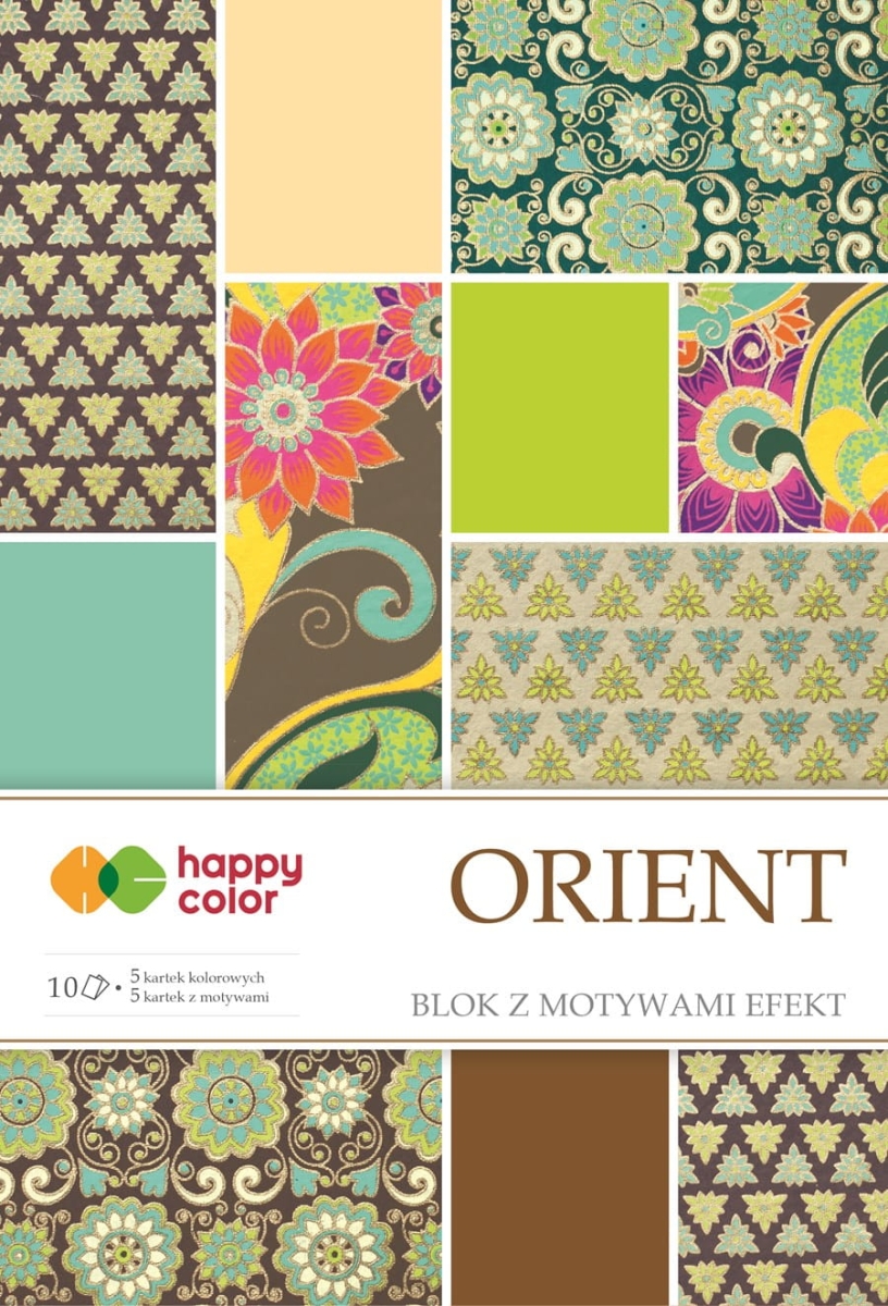 Blok Effect ORIENT Happy Color 20x29cm, 170-220g HA-7717-2029-OR